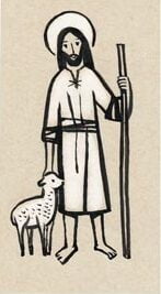 Pasterz z owieczką